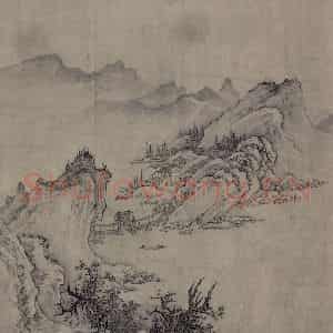金代 太古遗民《江山行旅图》国画山水作品图片鉴赏