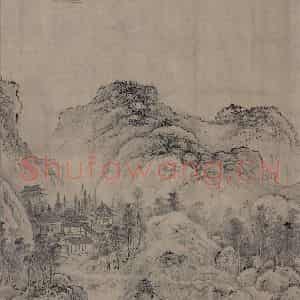 金代 太古遗民《江山行旅图》国画山水作品图片鉴赏