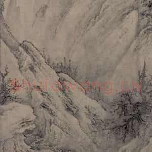 金代 太古遗民《江山行旅图》国画山水作品图片鉴赏