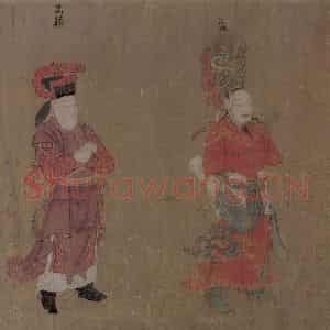 宋代《八公图》国画人物作品图片鉴赏