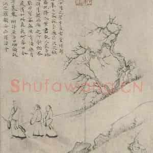 宋代 乔仲常《后赤壁赋图》国画综合作品图片鉴赏