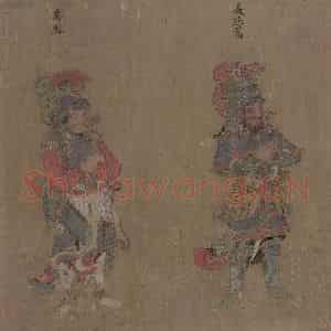 宋代《八公图》国画人物作品图片鉴赏
