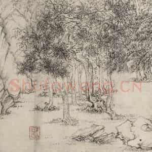 宋代 乔仲常《后赤壁赋图》国画综合作品图片鉴赏