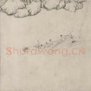 宋代 乔仲常《后赤壁赋图》国画综合作品图片鉴赏