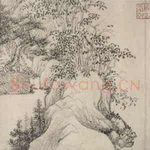 宋代 乔仲常《后赤壁赋图》国画综合作品图片鉴赏