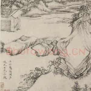 宋代 乔仲常《后赤壁赋图》国画综合作品图片鉴赏