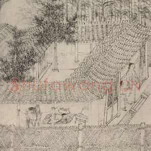 宋代 乔仲常《后赤壁赋图》国画综合作品图片鉴赏