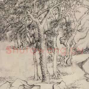 宋代 乔仲常《后赤壁赋图》国画综合作品图片鉴赏