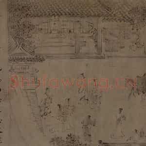 宋代 马和之《陈风图》国画综合作品图片鉴赏