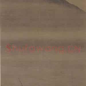 宋代 马远《山水舟游图》国画综合作品图片鉴赏