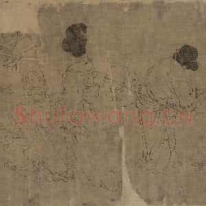 宋代《宫中图》国画人物作品图片鉴赏