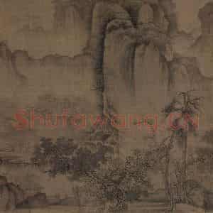 宋代 郭熙《溪山秋霁图》国画山水作品图片鉴赏