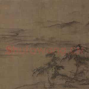 宋代 郭熙《溪山秋霁图》国画山水作品图片鉴赏