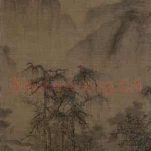 宋代 郭熙《溪山秋霁图》国画山水作品图片鉴赏