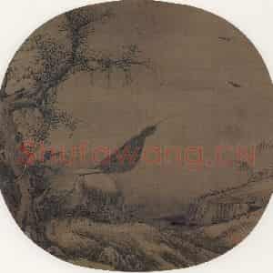 宋代 梁楷《归渔图》国画综合作品图片鉴赏
