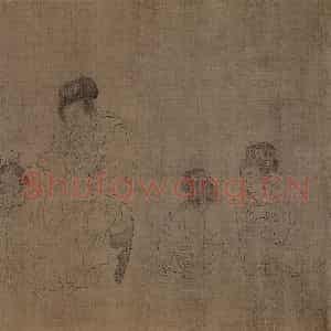 宋代《宫中图》国画人物作品图片鉴赏