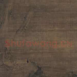 宋代 李尭夫《黄檗裴休问答图》国画人物工笔作品图片鉴赏