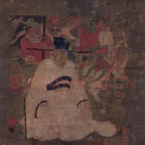宋代《宋帝王》国画人物工笔作品图片鉴赏
