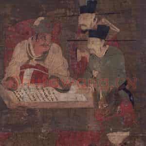 宋代《变成王》国画人物工笔作品图片鉴赏