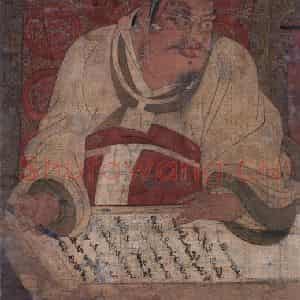 宋代《变成王》国画人物工笔作品图片鉴赏