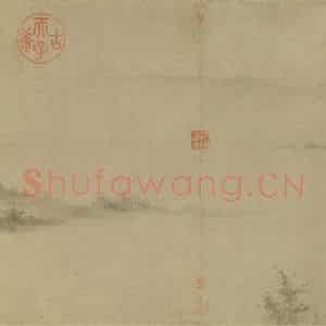 宋代 李氏《潇湘卧游图》国画山水兼工带写作品图片鉴赏