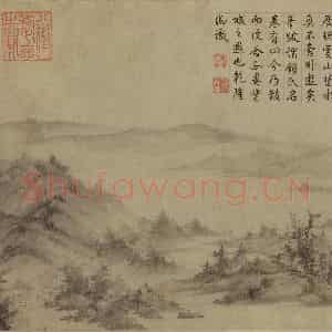 宋代 李氏《潇湘卧游图》国画山水兼工带写作品图片鉴赏