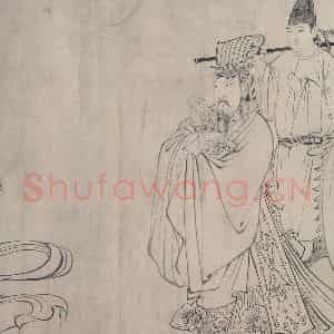 宋代《送子天王图》国画人物作品图片鉴赏