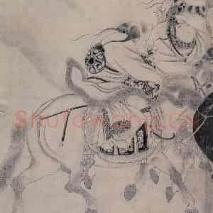 金代 宫素然《明妃出塞图》国画人物作品图片鉴赏