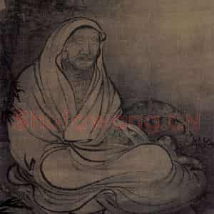 宋代 牧溪《罗汉图》国画人物作品图片鉴赏