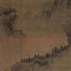 宋代 郭忠恕(传)《明皇避暑宫图》国画综合作品图片鉴赏