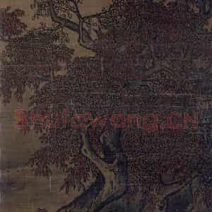 宋代 阎次平(传)《秋野牧牛图》国画综合作品图片鉴赏