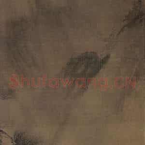 宋代 胡直夫（传）《夏景山水图》国画山水作品图片鉴赏