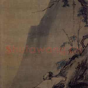 宋代 赵佶(传)《秋景山水图》国画山水作品图片鉴赏