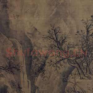 宋代 李唐（传）《山水图(二)》国画山水作品图片鉴赏