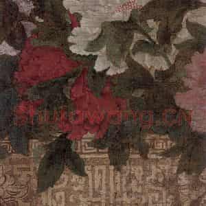 宋代《牡丹图》国画花鸟作品图片鉴赏