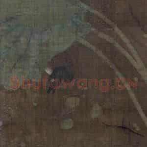 宋代 于子明《莲池水禽图(一)》国画花鸟作品图片鉴赏