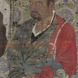 宋代《不空三藏图》国画人物作品图片鉴赏