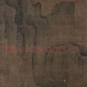 宋代《秋江渔艇图》国画山水作品图片鉴赏