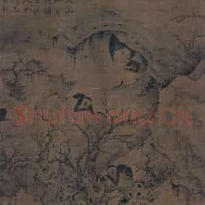 宋代 易元吉(传)《聚猿图》国画综合作品图片鉴赏