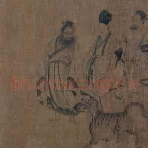 宋代《护法天王图》国画人物作品图片鉴赏