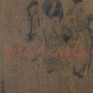 宋代《护法天王图》国画人物作品图片鉴赏