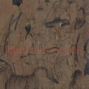 宋代《护法天王图》国画人物作品图片鉴赏