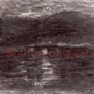 1996年 曾宓《夜》国画山水作品图片鉴赏