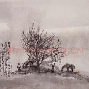1999年 曾宓《山水册页》国画山水作品图片鉴赏