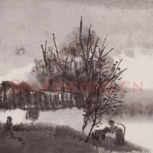 1999年 曾宓《山水册页》国画山水作品图片鉴赏