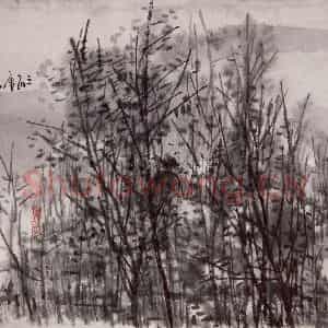 1999年 曾宓《山水册页》国画山水作品图片鉴赏