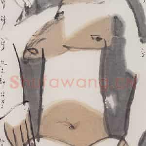 2003年 张桂铭《写意人物》国画人物作品图片鉴赏