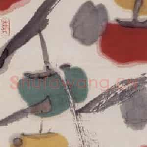 2005-2006年 张桂铭《蔬果四条屏》国画花鸟作品图片鉴赏