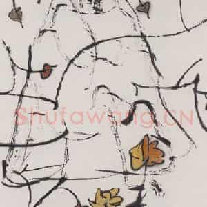 1987年 张桂铭《赏菊》国画人物作品图片鉴赏