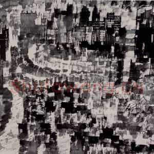 2002年 卓鹤君《城市山水》国画山水写意作品图片鉴赏